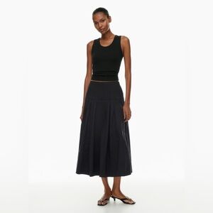Babaton Chandelier Poplin Skirt